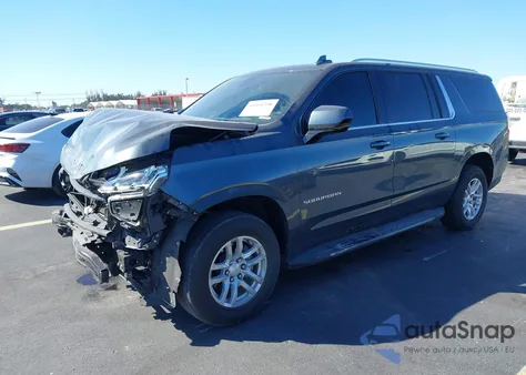 2021 Chevrolet Suburban 2Wd Ls из США, поврежденный, VIN 1GNSCBKD5MR228760